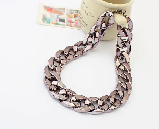 Chic Fashion Chunky Chain Necklace