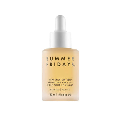 Summer Fridays Radiant 16 Oil Blend - Plumping & Hydrating Facial Oil (1 Fl Oz)