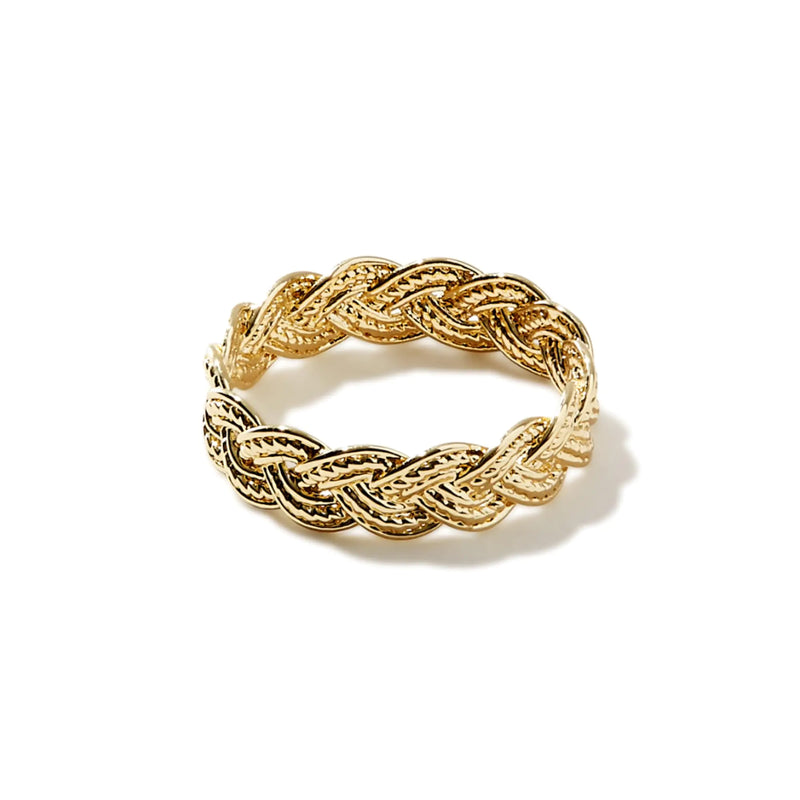 Ana Luisa 14K Braided Gold Ring